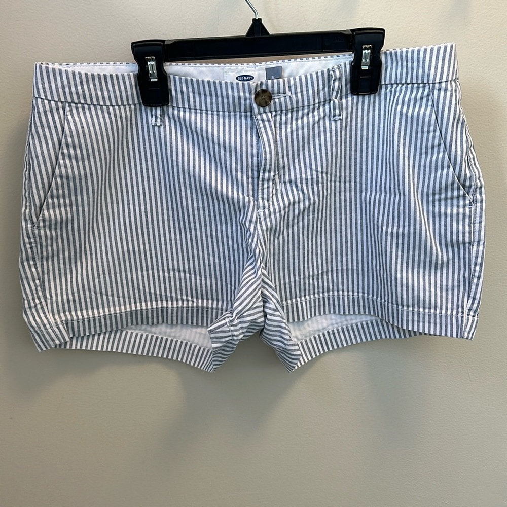 Old Navy Striped Shorts women’s size 8